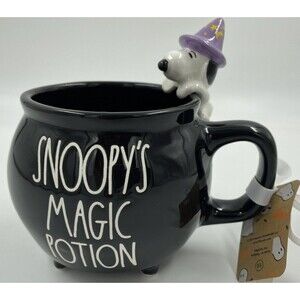 COPY - Rae Dunn Peanuts Snoopy Magic Potion Cauldron Halloween Mug NWT O01